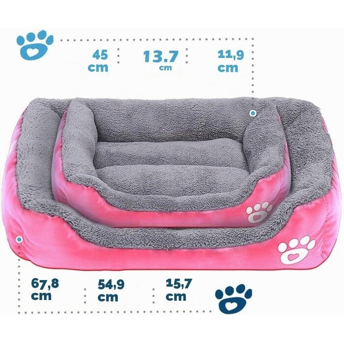 Panier pour chien et chat auto-chauffant - Bleu - Jusqu'à -65%