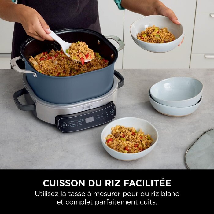 Multicuiseur 8-en-1 6L Bleu Minuit - Jusqu'à 35% de réduction