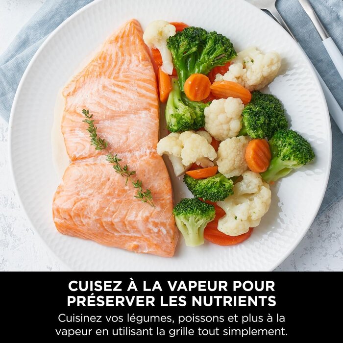Multicuiseur 8-en-1 6L Bleu Minuit - Jusqu'à 35% de réduction