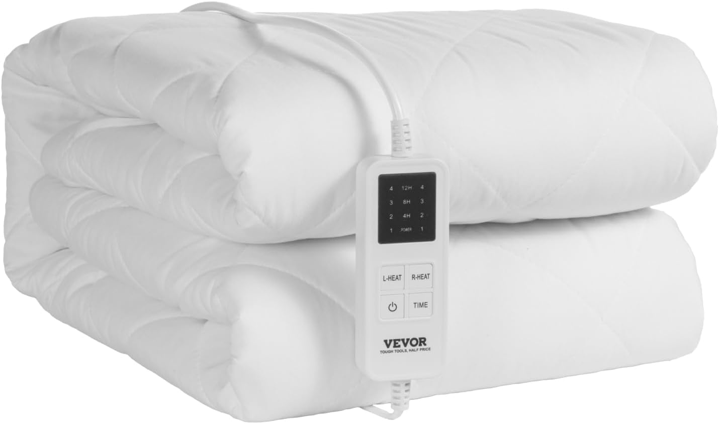 Vevor Chauffe-matelas électrique 150x80cm - Jusqu'à -69% de remise