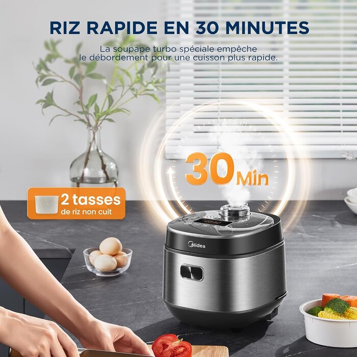 Cuiseur à riz numérique compact 2L - Jusqu'à 30% de remise