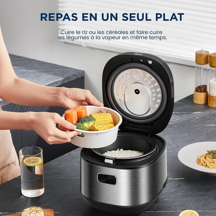 Cuiseur à riz numérique compact 2L - Jusqu'à 30% de remise