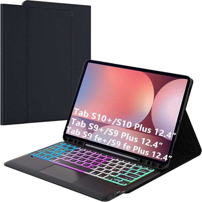 Roofei Étui Clavier Samsung Tab S9 11" Rétroéclairé - Jusqu'à 71% de réduction