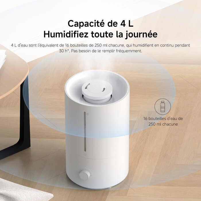 Humidificateur d'air à ultrasons 4L - Jusqu'à 29% de réduction