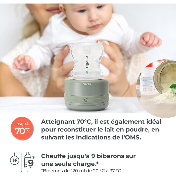 Chauffe-biberon portable sans fil - Jusqu'à 68% de réduction