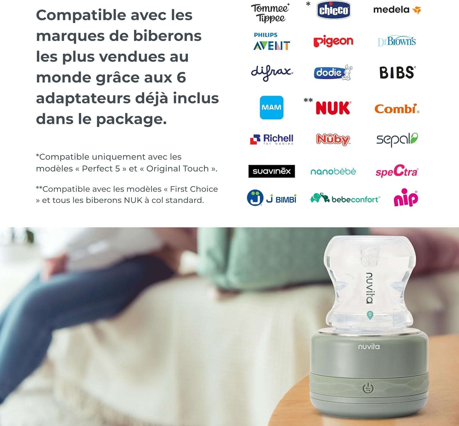 Chauffe-biberon portable sans fil - Jusqu'à 68% de réduction