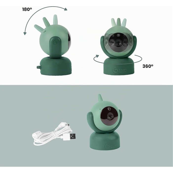 Caméra additionnelle babyphone 360° - Jusqu'à 69% de remise