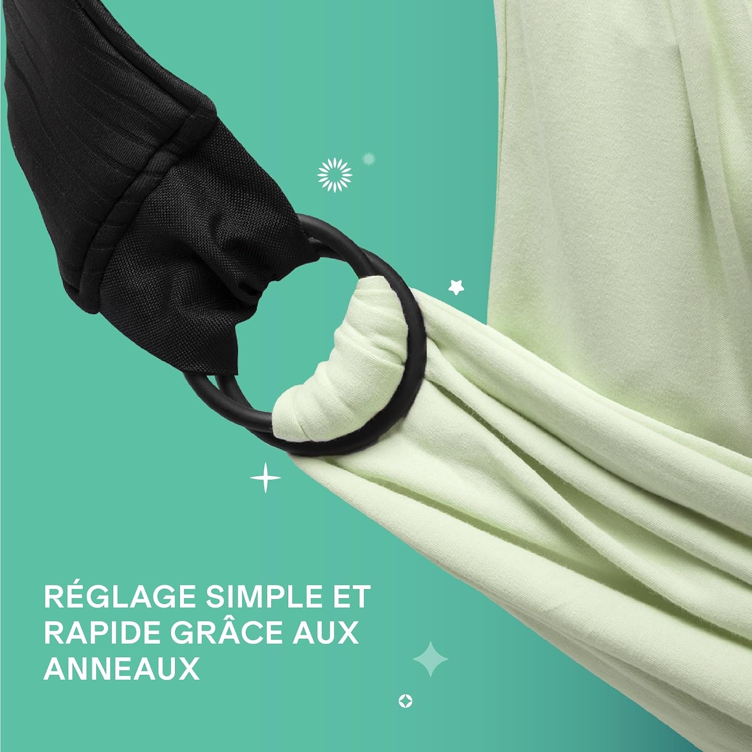 Écharpe de portage ergonomique nouveau-né - Jusqu'à 68% de réduction