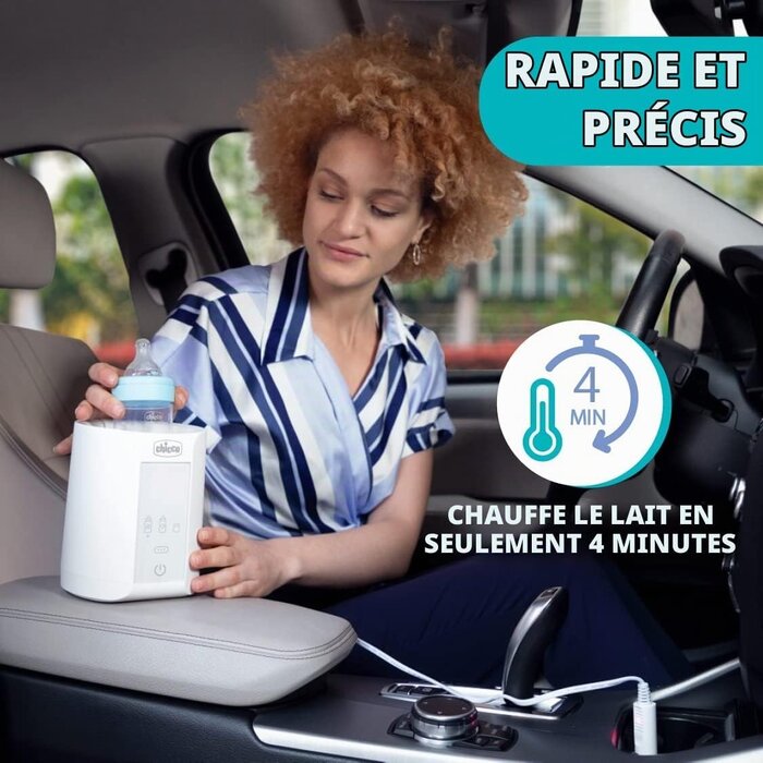 Chicco Chauffe-biberon et repas portable : jusqu'à 66 % de réduction !
