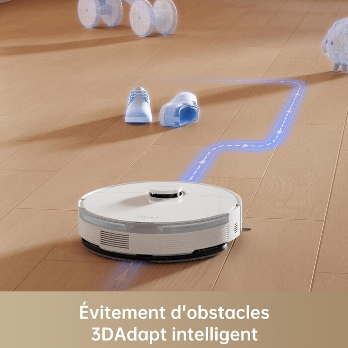 Robot aspirateur et laveur 7000 Pa intelligent - Jusqu'à -72%