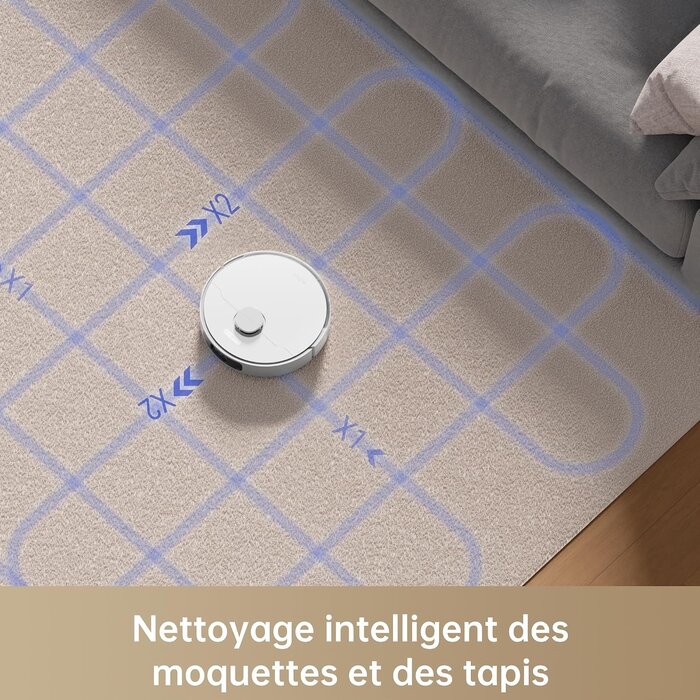 Robot aspirateur et laveur 7000 Pa intelligent - Jusqu'à -72%