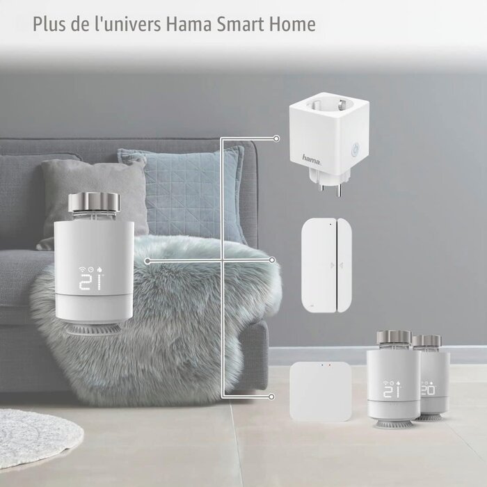 Thermostat Radiateur Intelligent WiFi - Jusqu'à -69% de remise