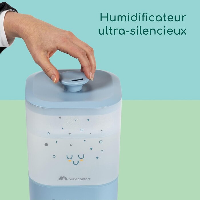 Humidificateur Bébé Ultrasons 2,1L - Veilleuse - Jusqu'à -68% de réduction