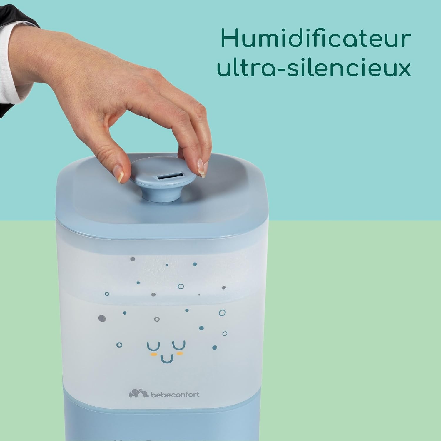Humidificateur Bébé Ultrasons 2,1L - Veilleuse - Jusqu'à -68% de réduction