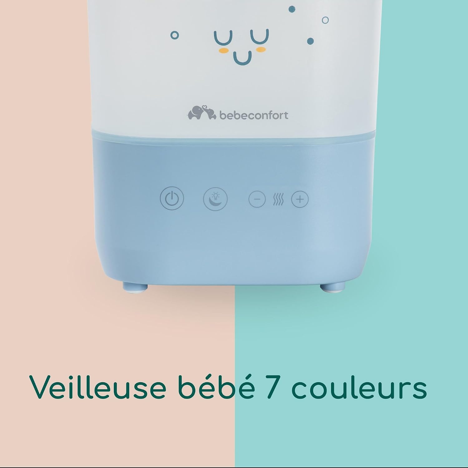 Humidificateur Bébé Ultrasons 2,1L - Veilleuse - Jusqu'à -68% de réduction