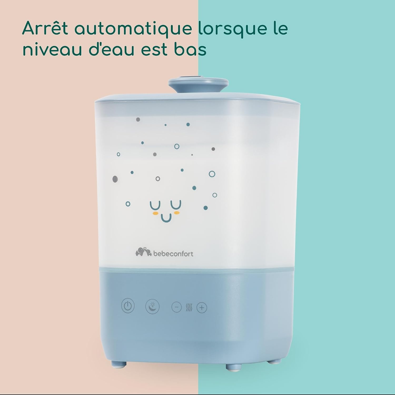 Humidificateur Bébé Ultrasons 2,1L - Veilleuse - Jusqu'à -68% de réduction