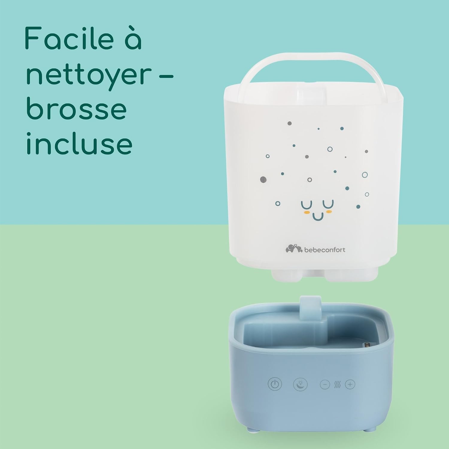 Humidificateur Bébé Ultrasons 2,1L - Veilleuse - Jusqu'à -68% de réduction