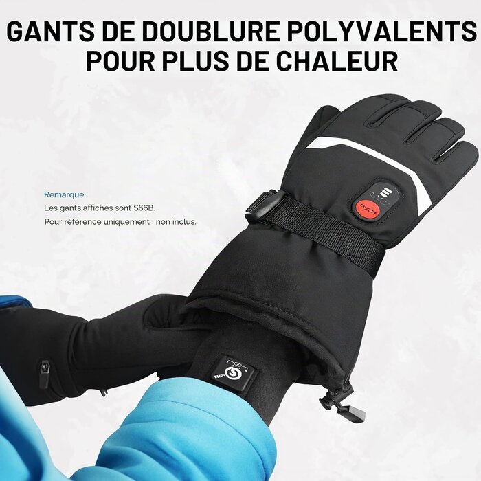 Day Wolf Sous-gants chauffants rechargeables - Jusqu'à 68% de réduction