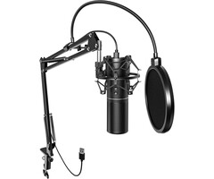 Tonor Microphone USB Pro avec bras articulé : Jusqu'à 69% de réduction