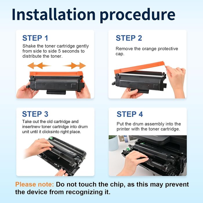 Mycartridge Lot de 2 Toners Haute Capacité Compatibles TN2510XL - Jusqu'à -68%