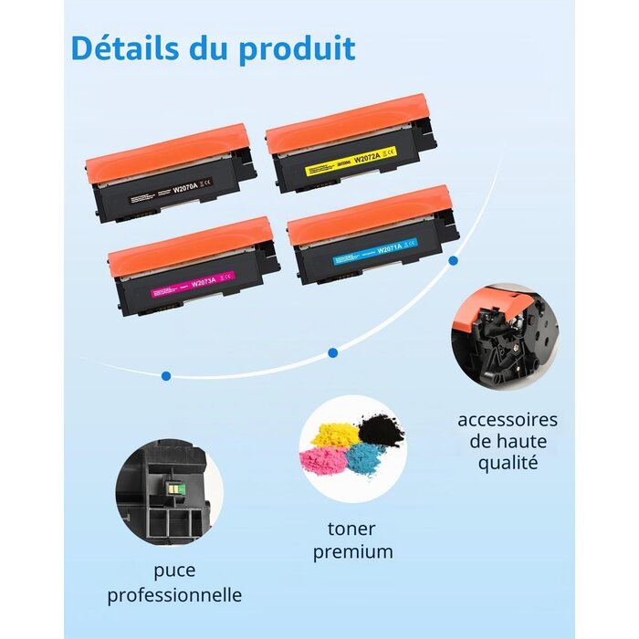 Mycartridge Pack 4 Toners pour Imprimante Laser - Jusqu'à 67% de remise