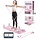 Reformer Pilates pliable rose - Entraînement complet - Jusqu'à -70%