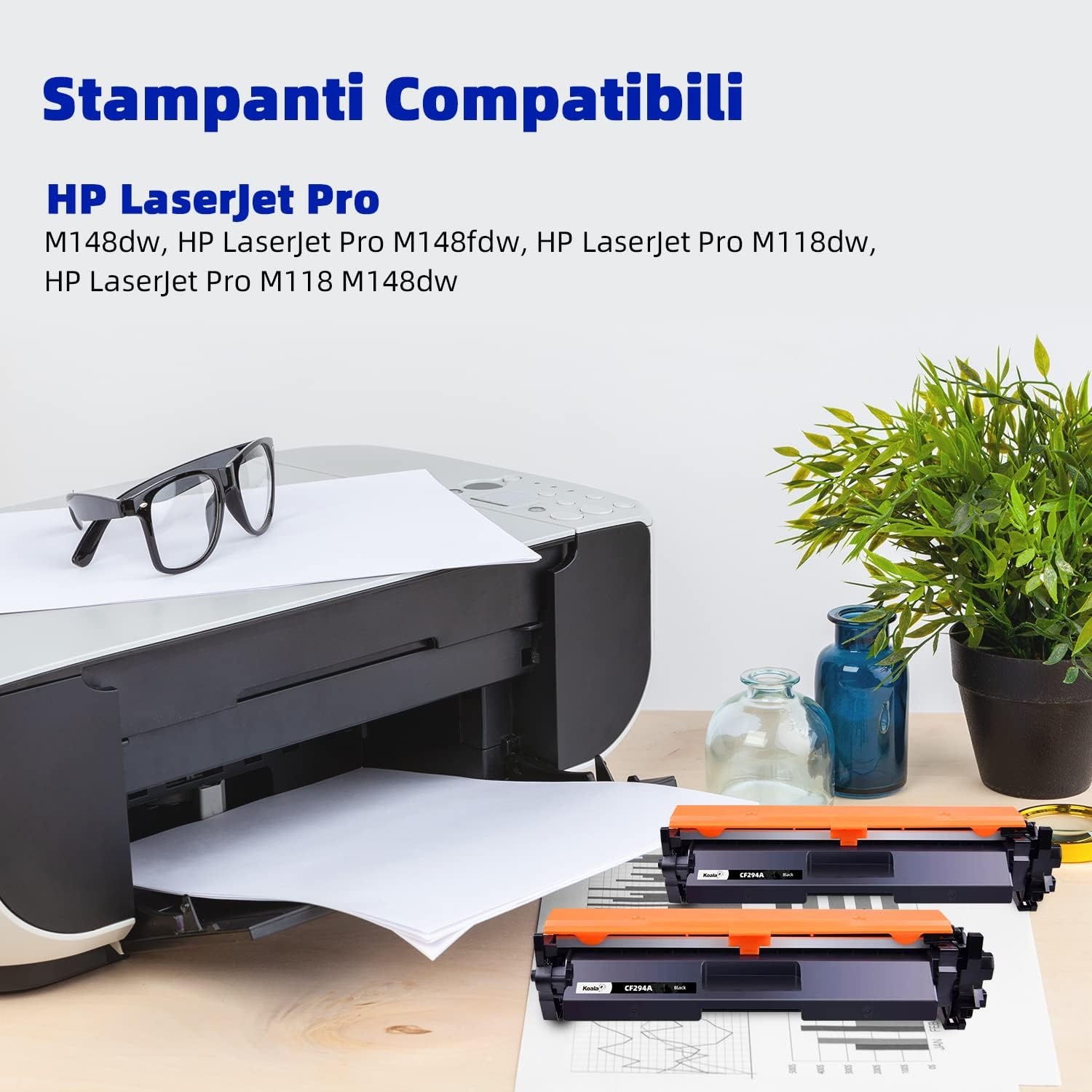 Lot de 2 toners haute capacité compatibles HP - Jusqu'à 65% de réduction