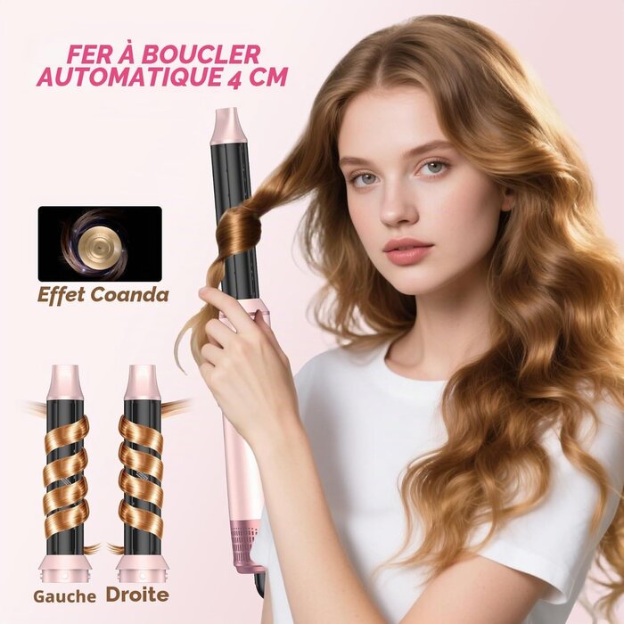 Atopskins Brosse soufflante ronde professionnelle rose - Jusqu'à 66% de remise