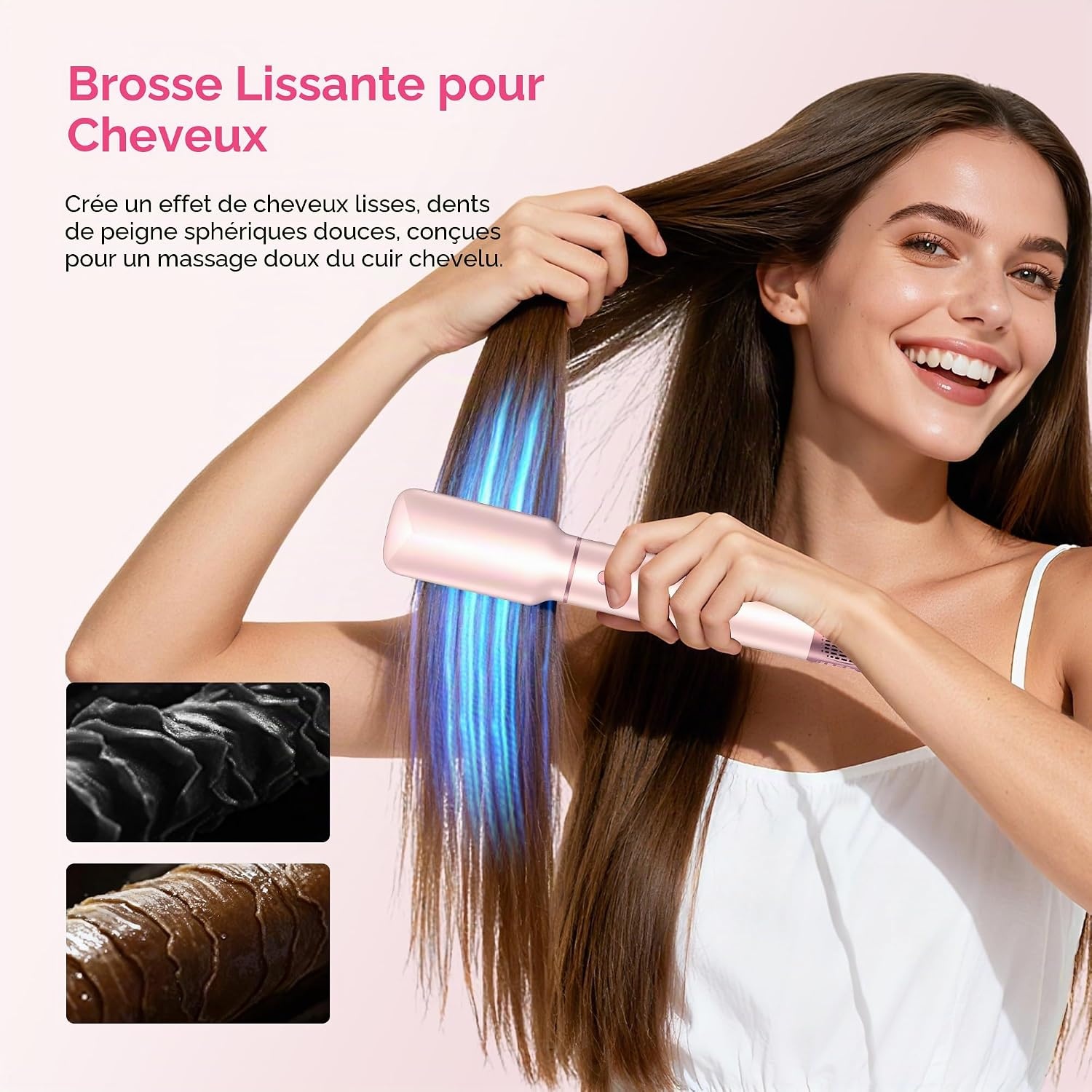 Atopskins Brosse Soufflante Professionnelle Rose - Jusqu'à -66% de réduction