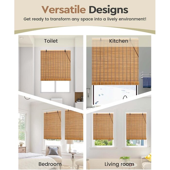 Store enrouleur bambou 110x160cm - Jusqu'à 65% de réduction