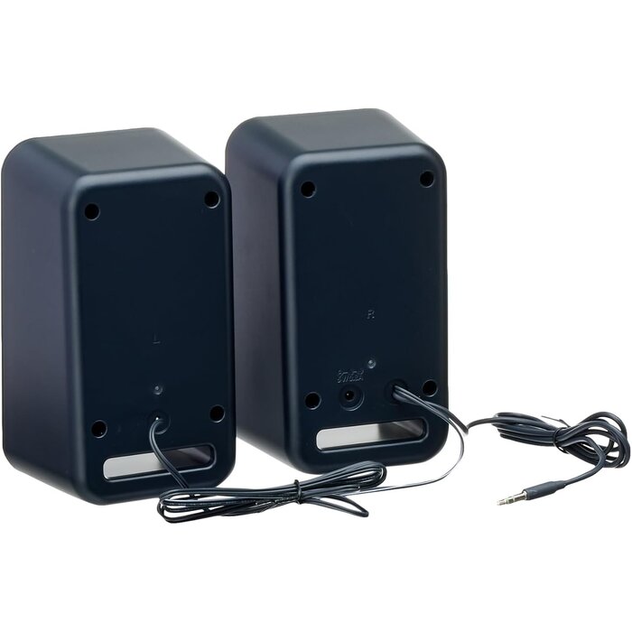 Enceintes stéréo 2.0 compactes - Noir - Jusqu'à -65%