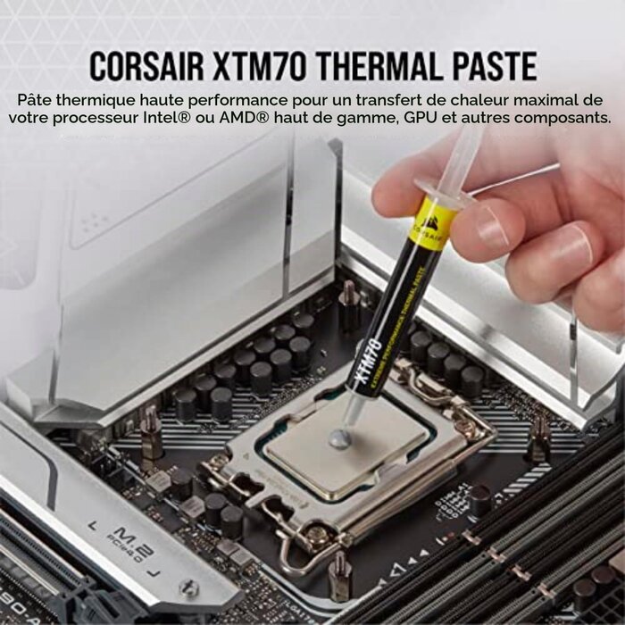 Pâte Thermique Haute Performance 250W - Jusqu'à -62% sur votre refroidissement