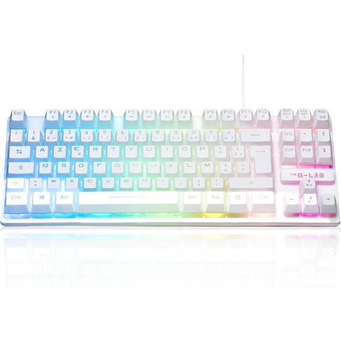 Clavier Gaming TKL AZERTY Rétroéclairé - Jusqu'à -36% sur le prix neuf