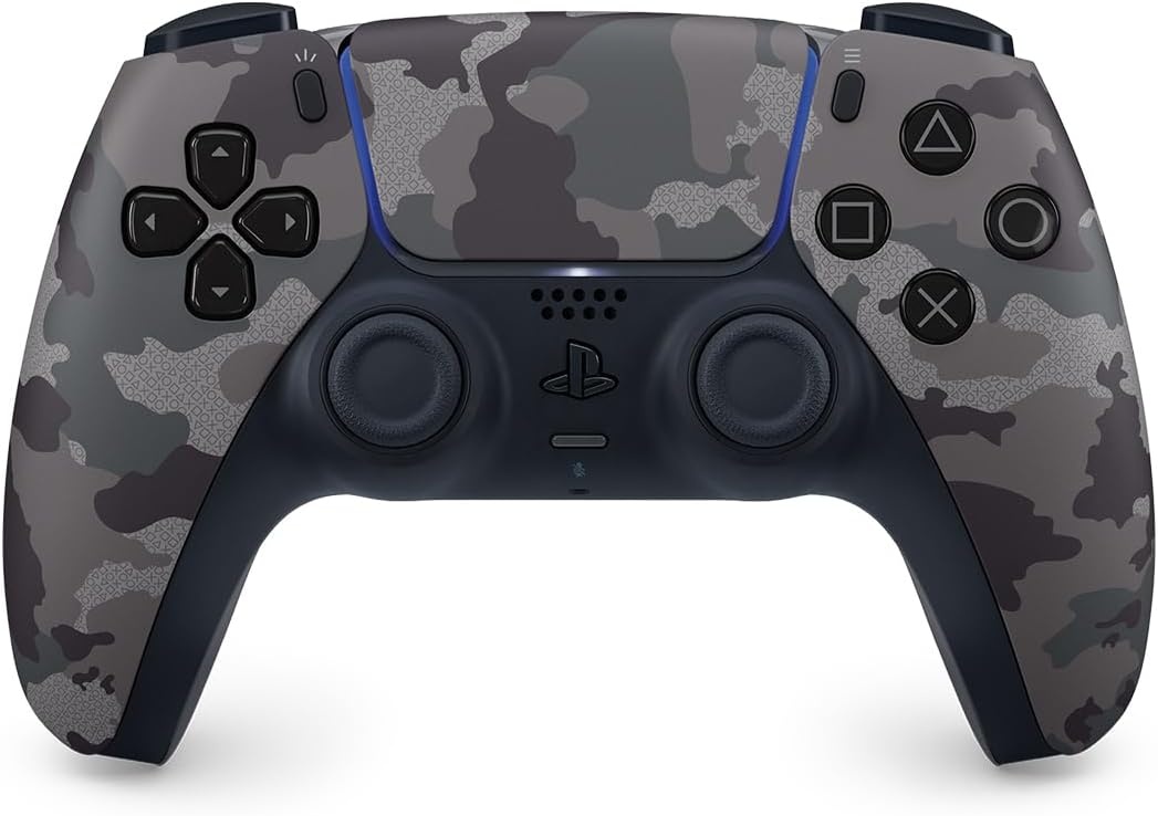 Manette sans fil ergonomique Camouflage gris - Jusqu'à 34 % de réduction