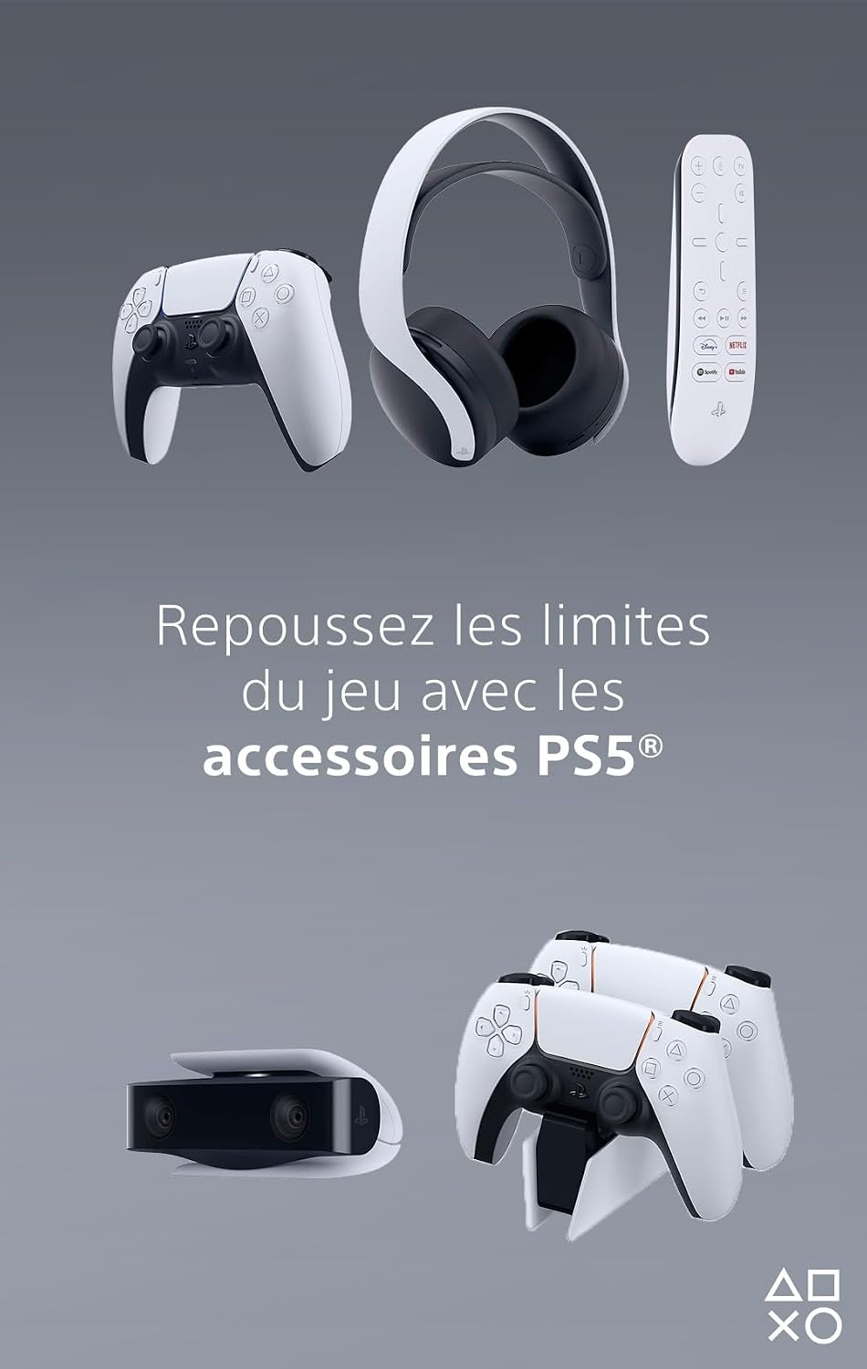Manette sans fil ergonomique Camouflage gris - Jusqu'à 34 % de réduction