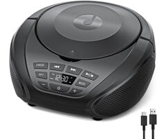 Boombox Radio CD Portable - Jusqu'à -33% sur vos articles préférés