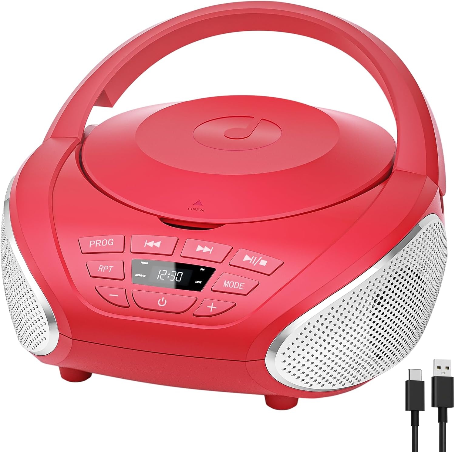 Boombox Radio CD Portable - Jusqu'à -33% sur vos articles préférés