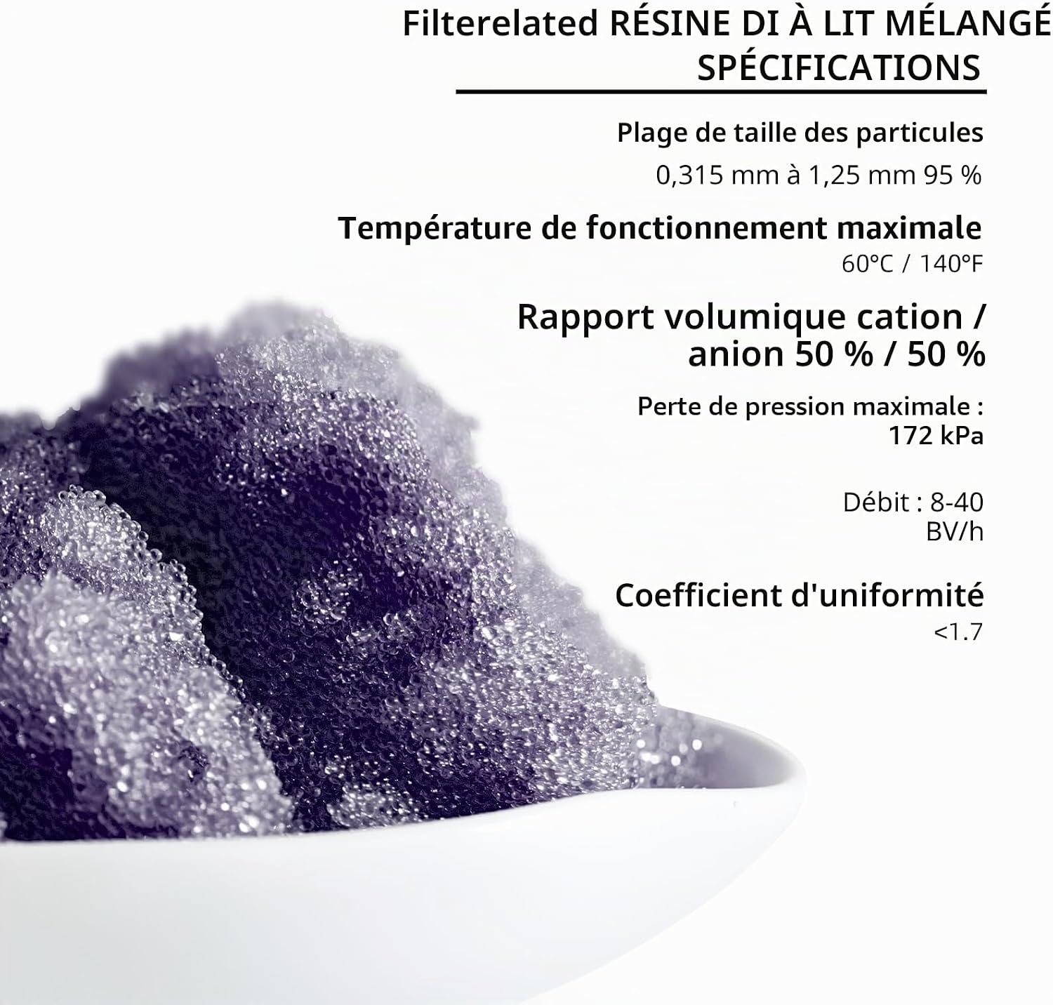 Résine échangeuse d'ions pour aquarium - 5L - Jusqu'à -62% de remise