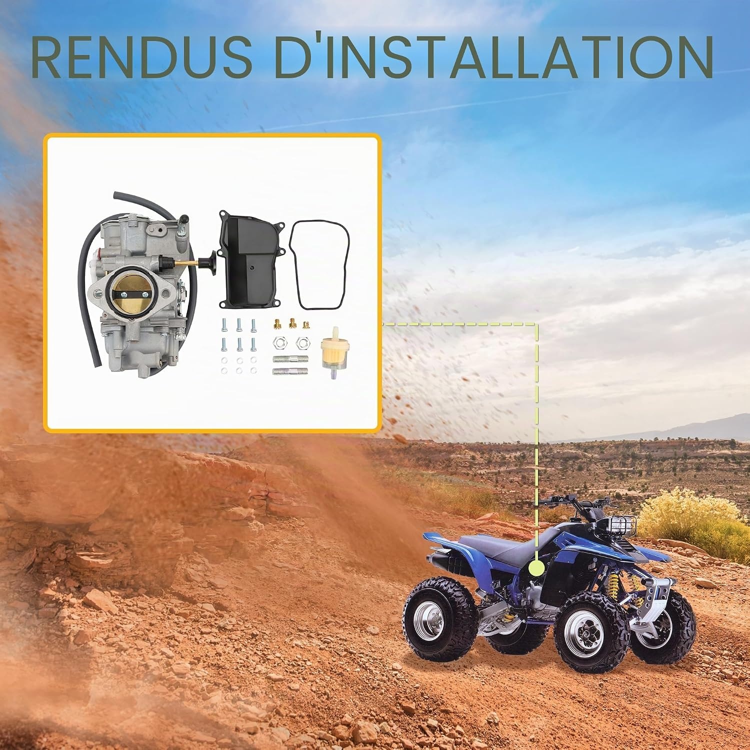 Carburateur pour Quad 350cc - Jusqu'à 65% de réduction