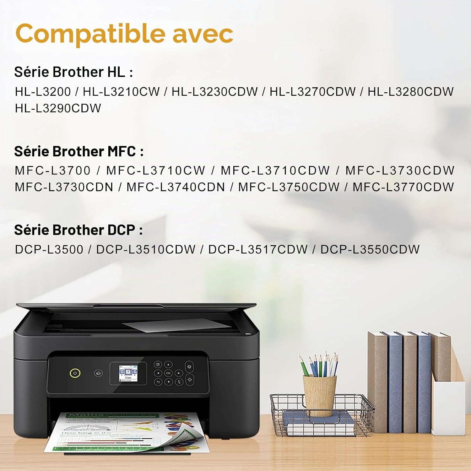 Tambour laser noir compatible - Jusqu'à -60% sur votre consommable