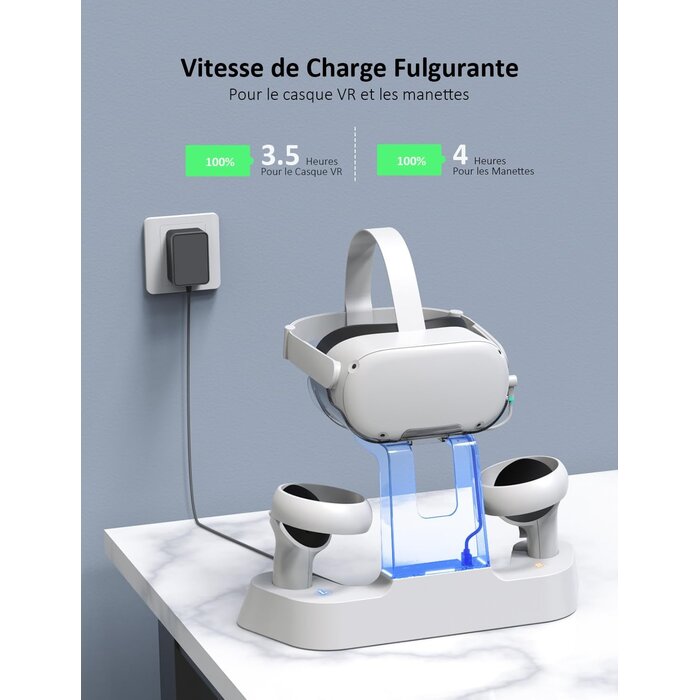 Station de charge pour casque VR - Jusqu'à -63% de remise immédiate