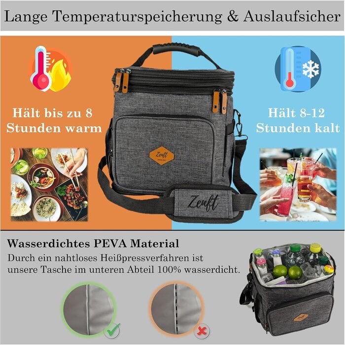 Sac isotherme pliable 15L gris - Jusqu'à -59% sur votre modèle