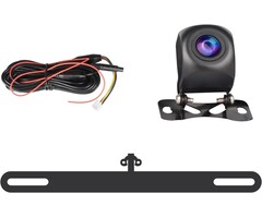 Caméra de recul HD grand angle 170° avec support plaque - Jusqu'à 58% de remise