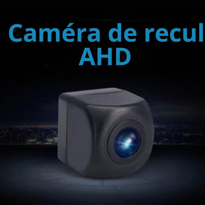 Caméra de recul HD grand angle 170° avec support plaque - Jusqu'à 58% de remise