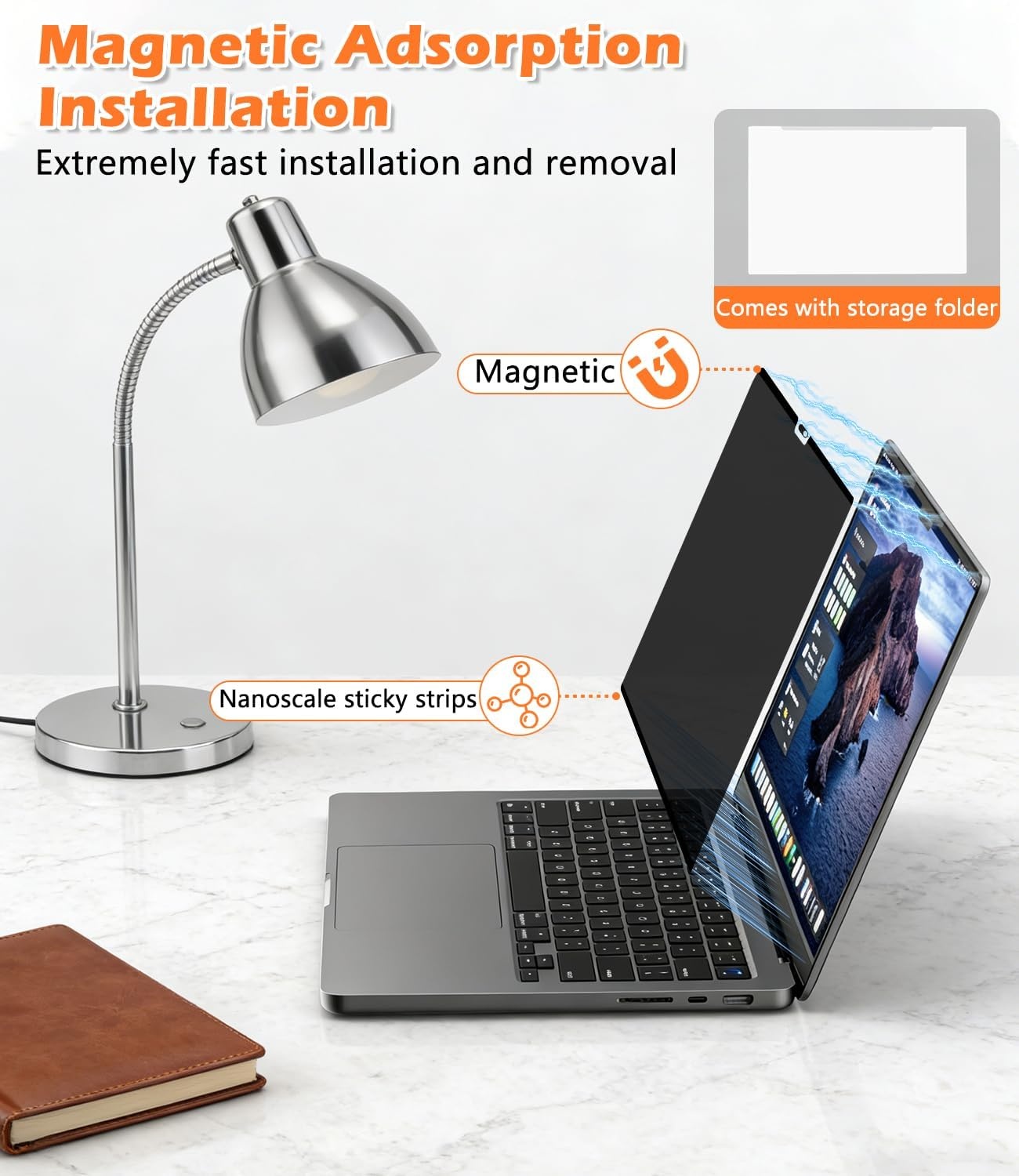 Filtre Confidentialité Magnétique MacBook Pro 14" - Jusqu'à -60%