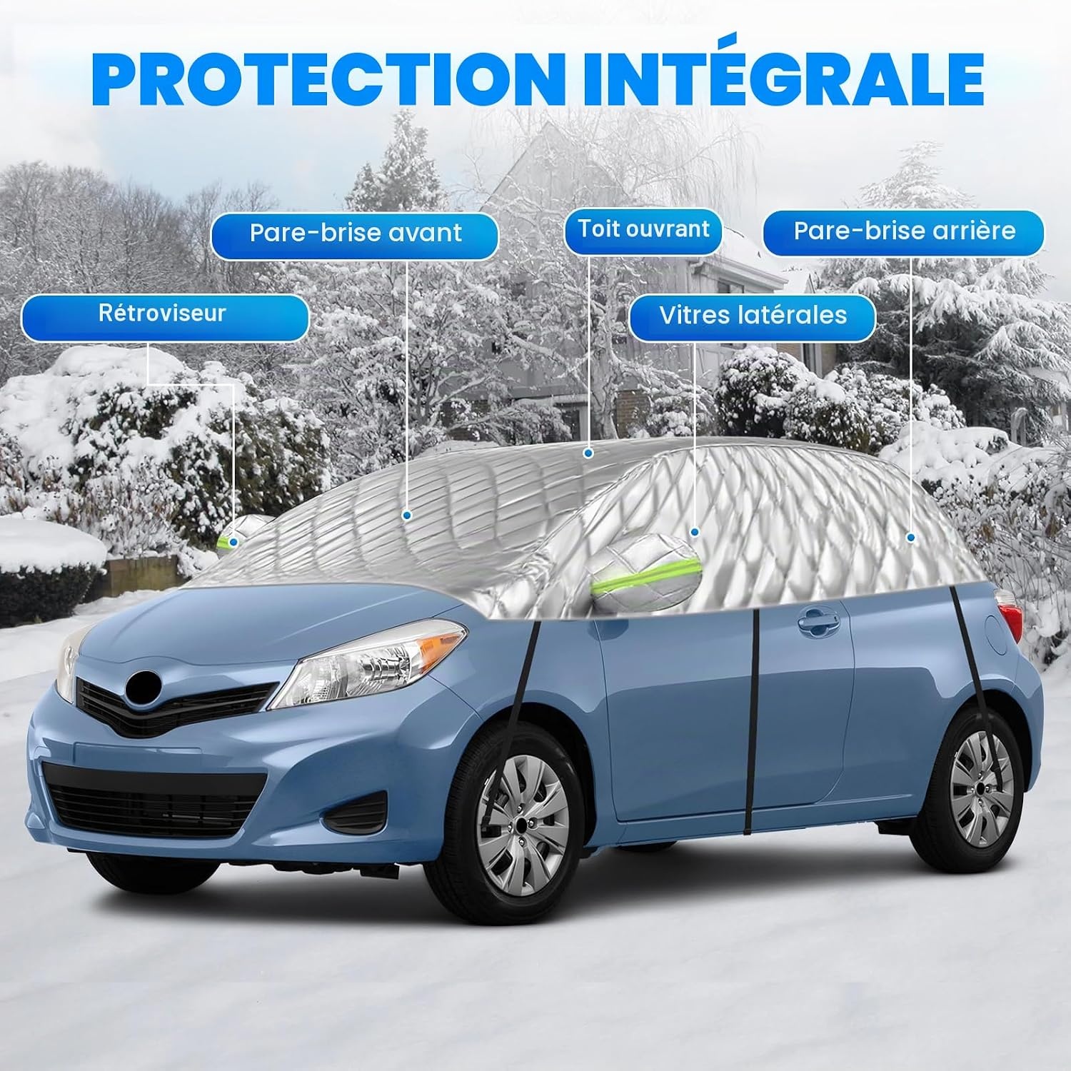 Demi-bâche de protection Toyota Yaris XP150 - Jusqu'à -66% sur votre équipement