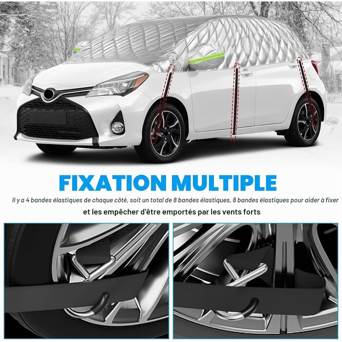 Demi-bâche de protection Toyota Yaris XP150 - Jusqu'à -66% sur votre équipement