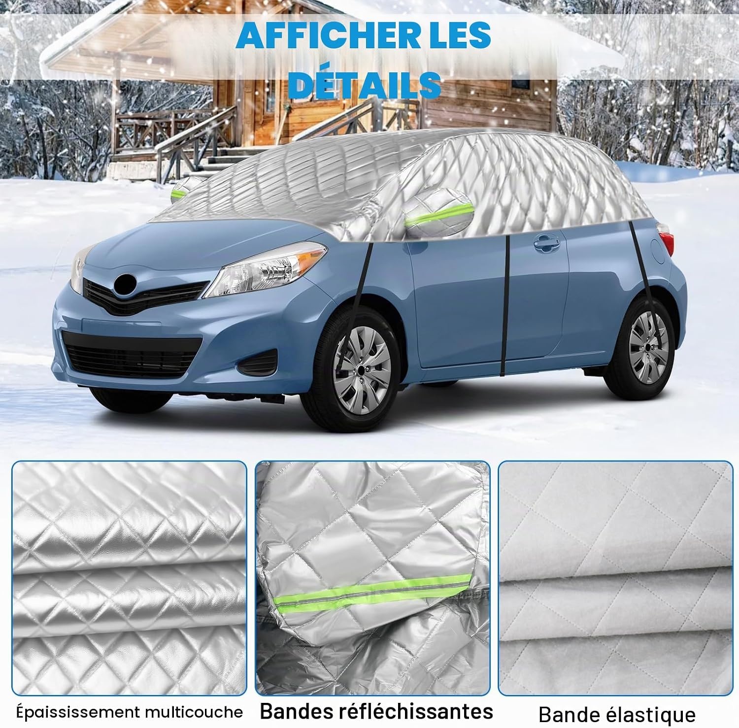 Demi-bâche de protection Toyota Yaris XP150 - Jusqu'à -66% sur votre équipement