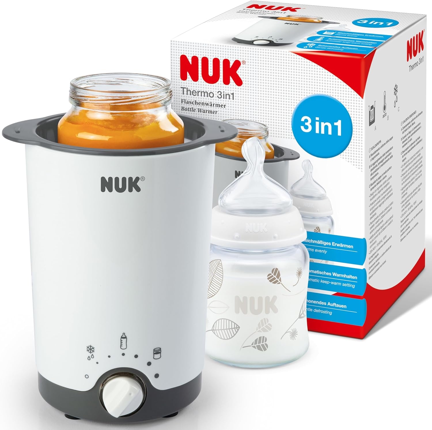 Chauffe-biberon 3-en-1 - Jusqu'à -60% de remise sur votre équipement bébé
