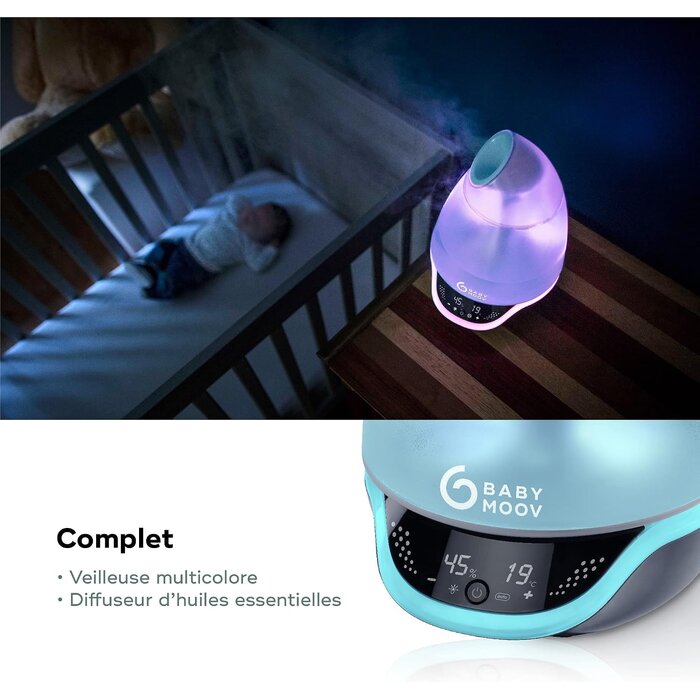 Humidificateur Enfant avec Veilleuse et Diffuseur - Jusqu'à -66% de réduction